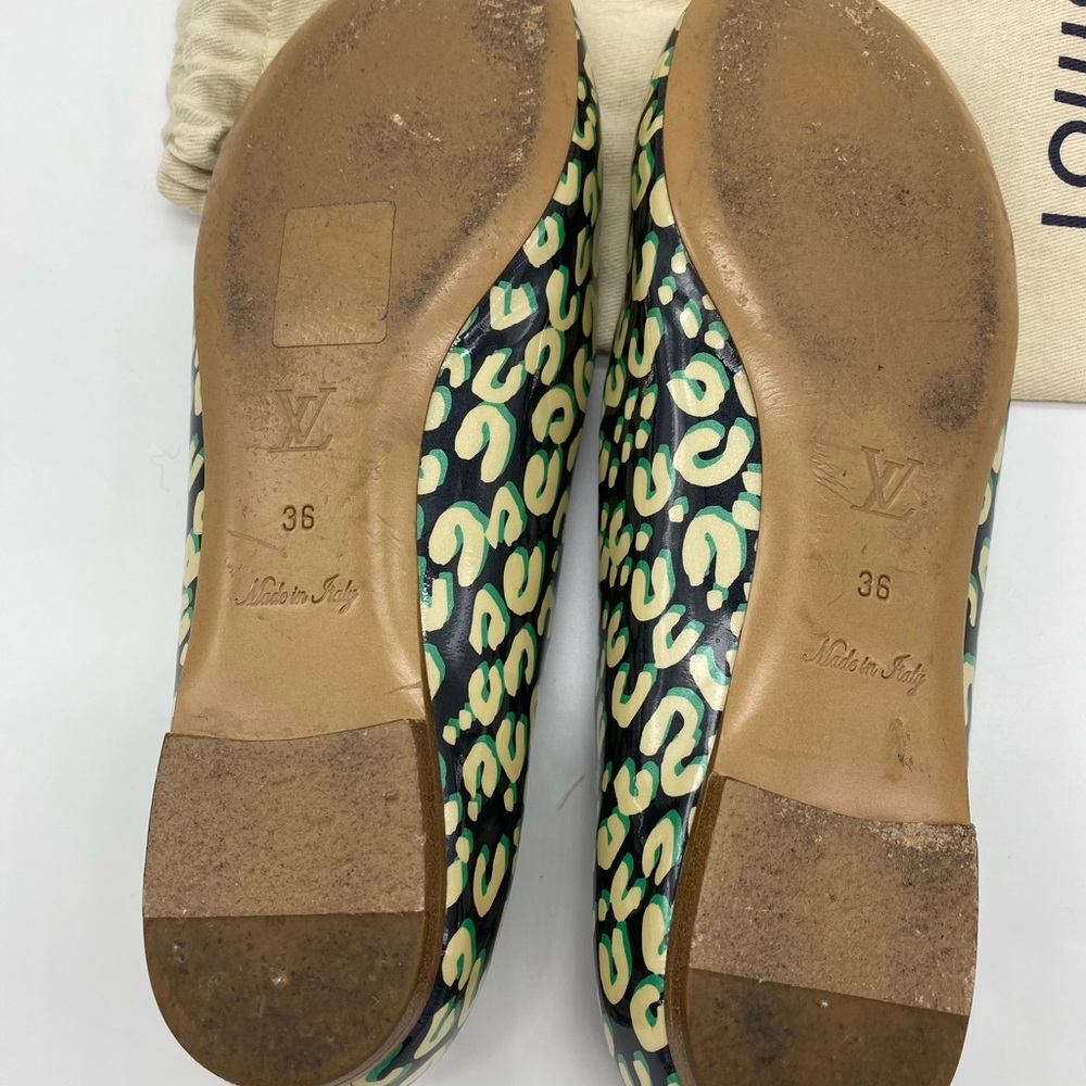 Louis Vuitton Leopard StephenSprouse Ballet Flats. - Picture 4 of 4